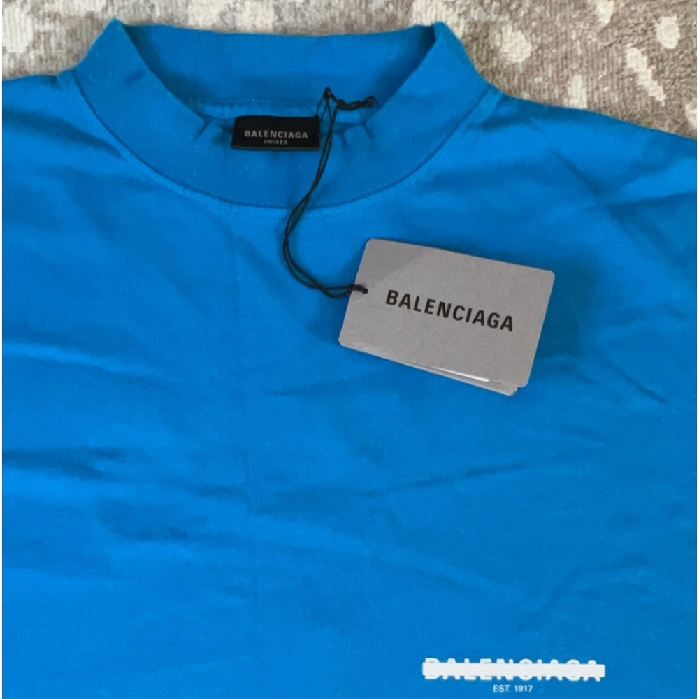BALENCIAGA Strike 1917 Print Vintage Jersey NWT
